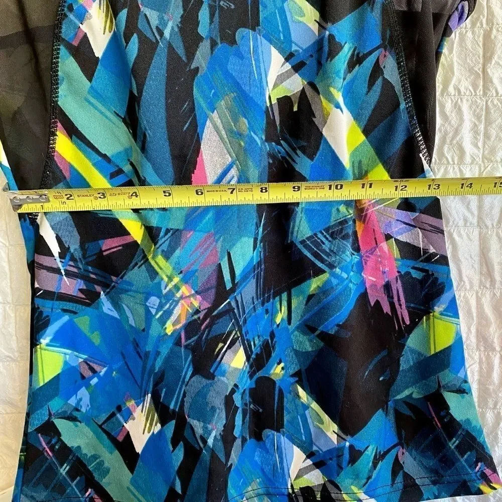 Color Splash Athletic Tracksuit – Tank & Shorts